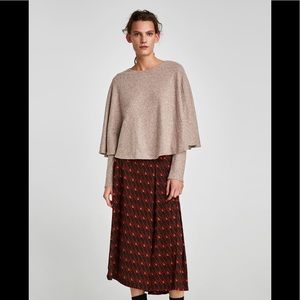 Zara cape sweater